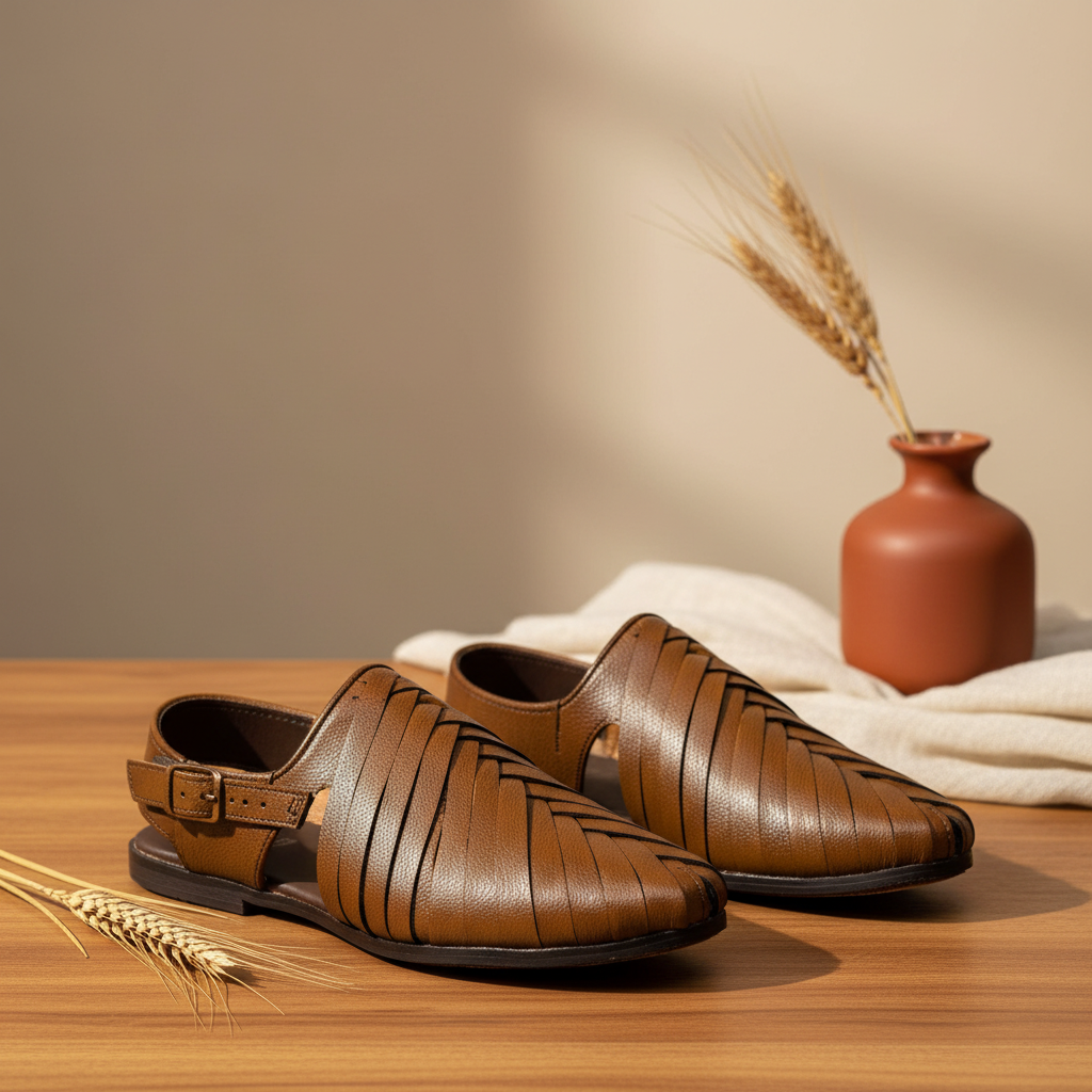 Shoe Pair with Matching Color Combination