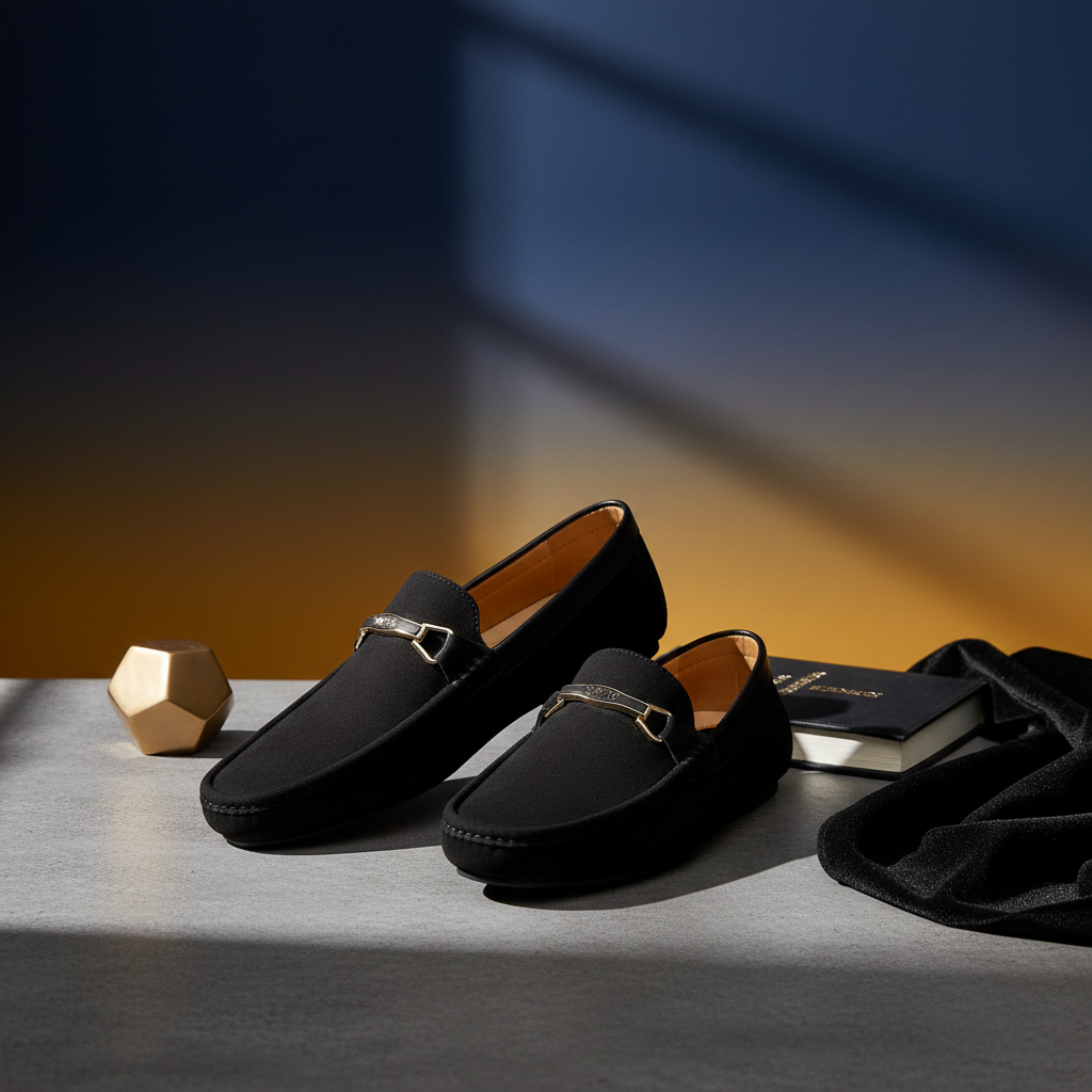 Shoe Pair with Matching Color Combination